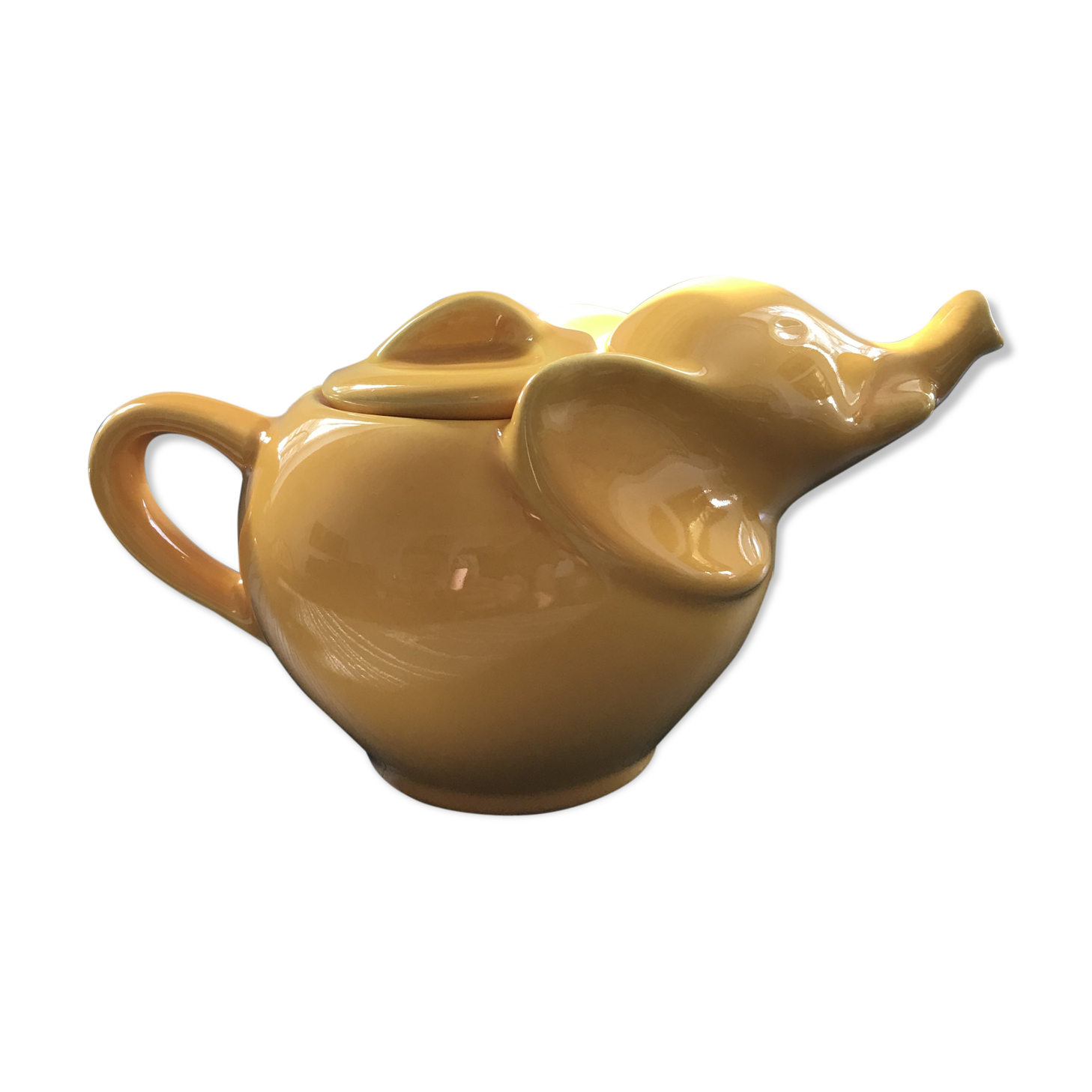 Yellow Elephant Teapot