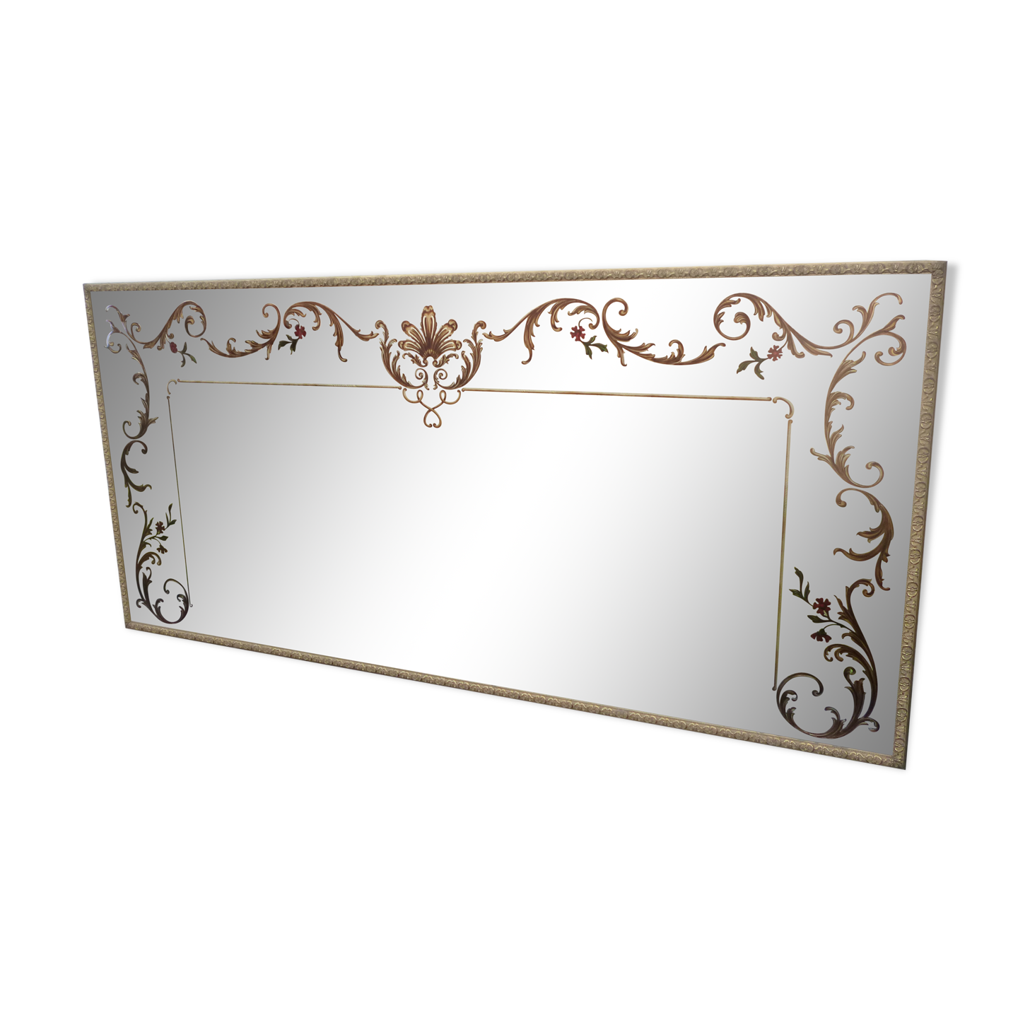 Enlarged Art Deco mirror