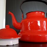 Red japy teapot