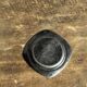 Vintage silver-plated metal round mini bowl D 11.5