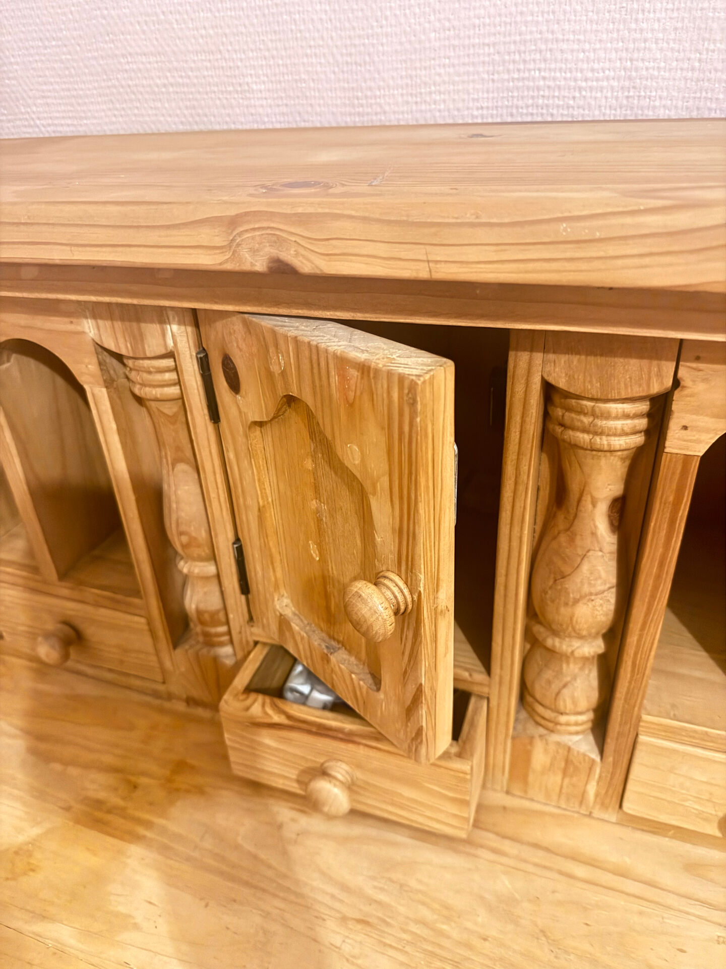 Bureau Pin miel