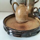 Stoneware service Puisaye – breakfast set - 7 pieces