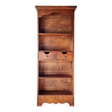 Ancient library in solid wood