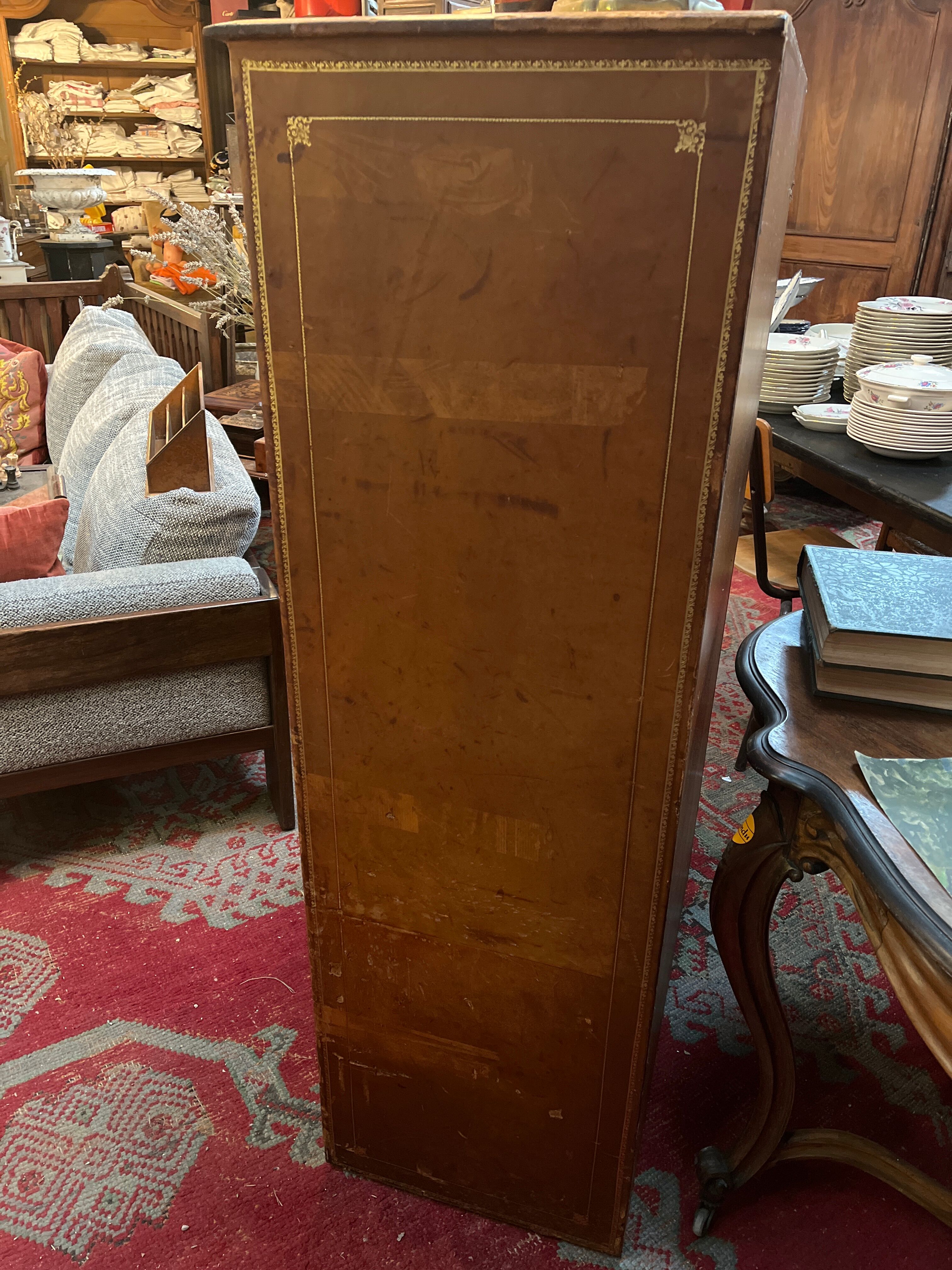 Secretary cardboard notary leather 20 th