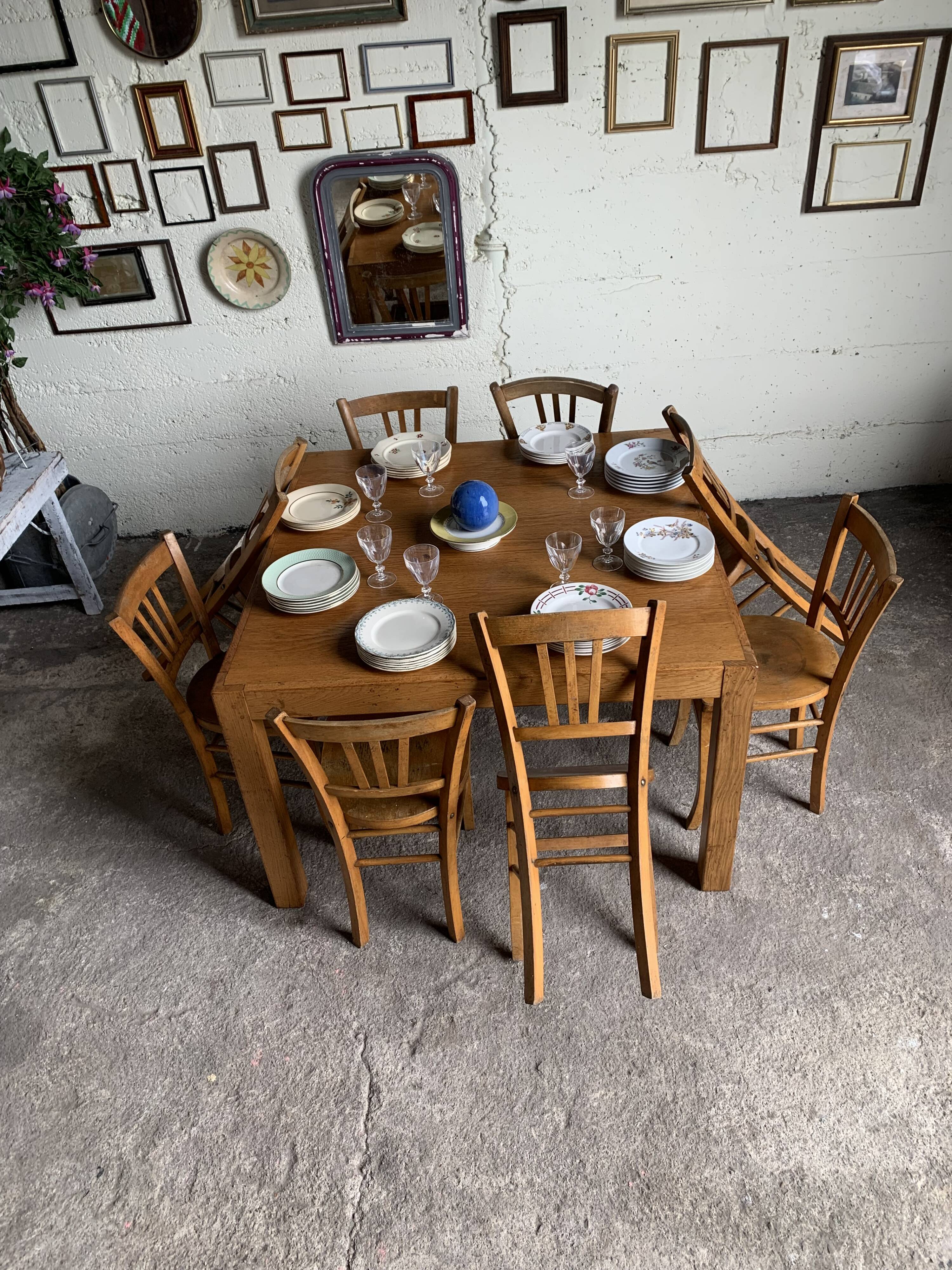 6 pure juice bistro chairs