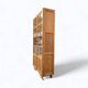 Art Deco Parisian glass-fronted wardrobe, demountable