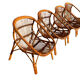 1960s Rattan Armchairs from France