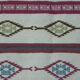 Tapis kilim rug berbère tribale bohème avec motif géométrique en laine