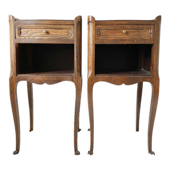 Bedside table Louis XV style