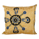 Vintage embroidered cushion cover 51x58 cm