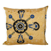 Housse de coussin brodée vintage 51x58 cm