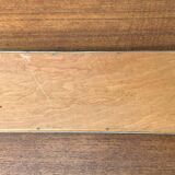 Metal and glass plateau Art Deco / Art Nouveau