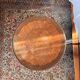 Round Louis XV style table - floral marquetry
