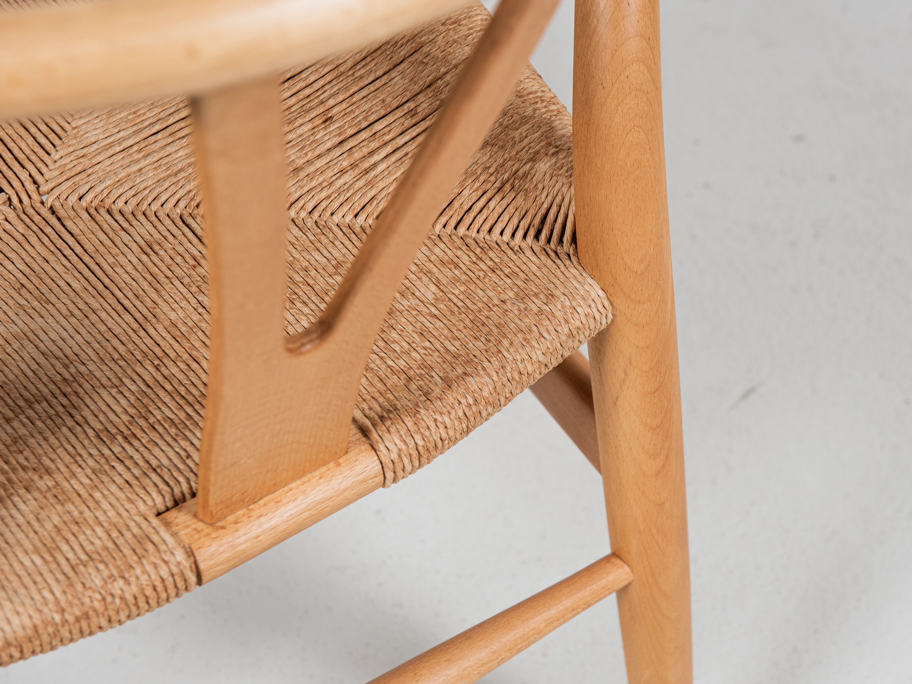 Midcentury original Wishbone Chair by Hans Wegner for Carl Hansen & Søn