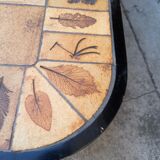 Coffee table signed Roger Capron model Garrigue