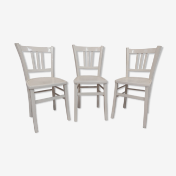 Lot de 3 chaises bistrot Luterma