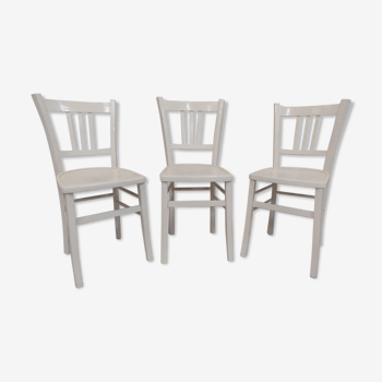 Set of 3 Luterma bistro chairs