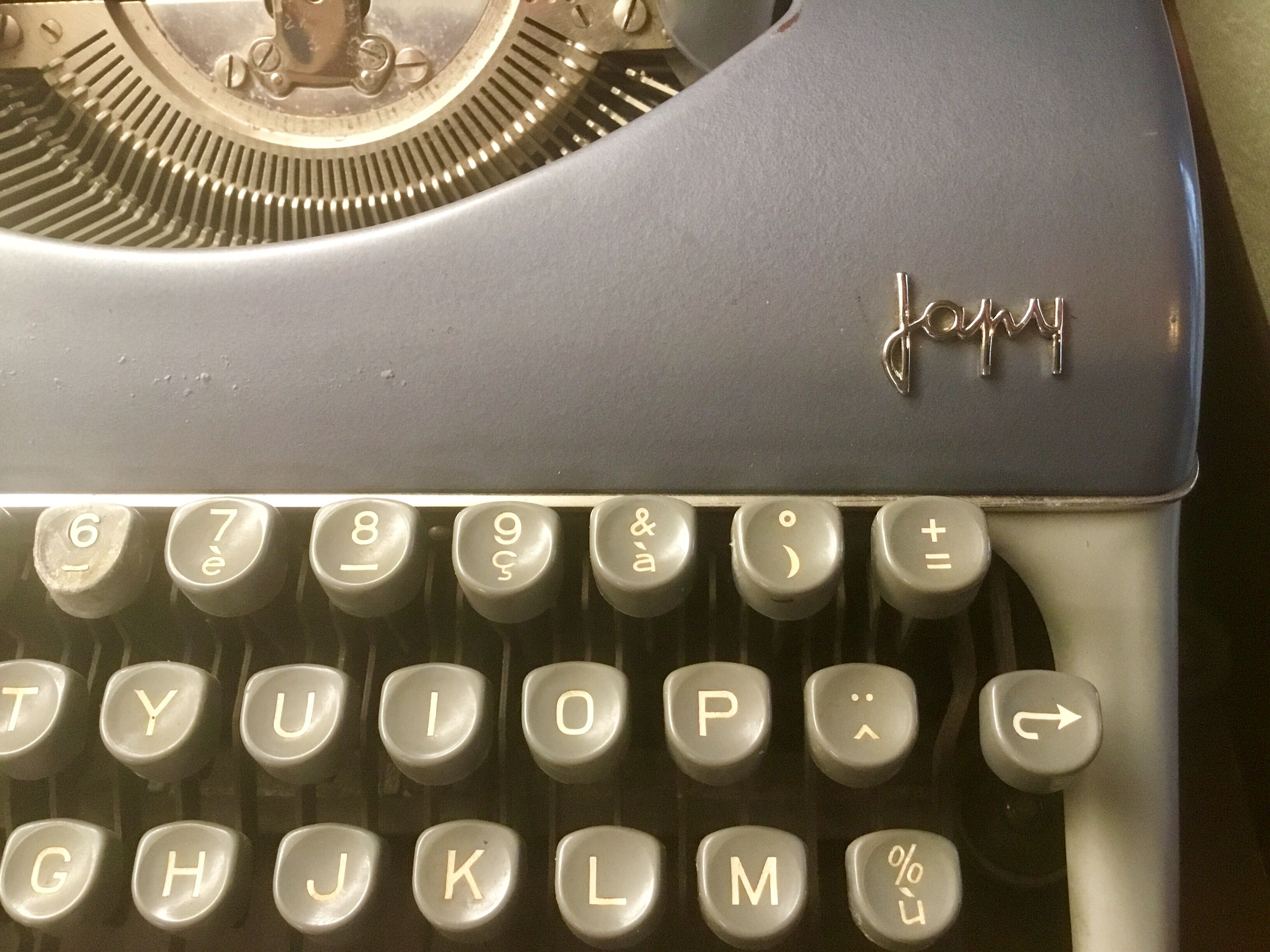 Machine a ecrire Japy vintage