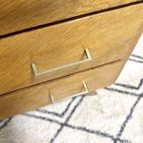 Commode vintage pieds compas
