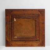 Seascape painting by Albert Demoen in Giltwood Frame, Belgium ca. 1940