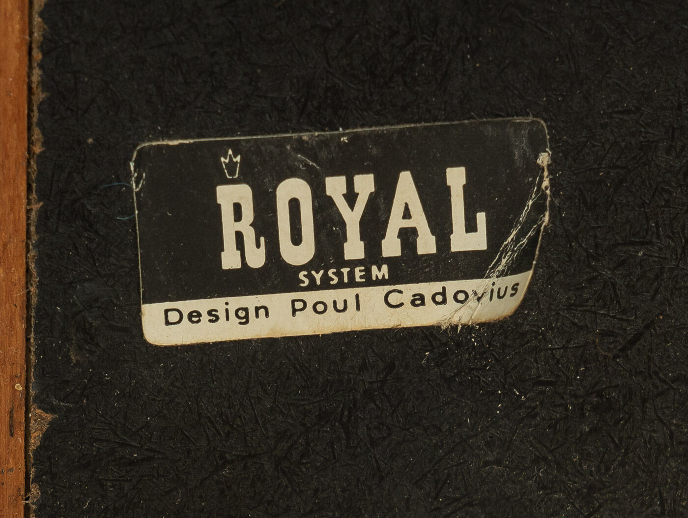 1950s wall unit, Poul Cadovius