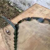 Former art deco mirror  63 x 39cm