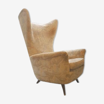 Armchair "wingback chair" Bergere 1950 organic