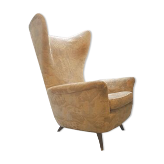 Armchair "wingback chair" Bergere 1950 organic