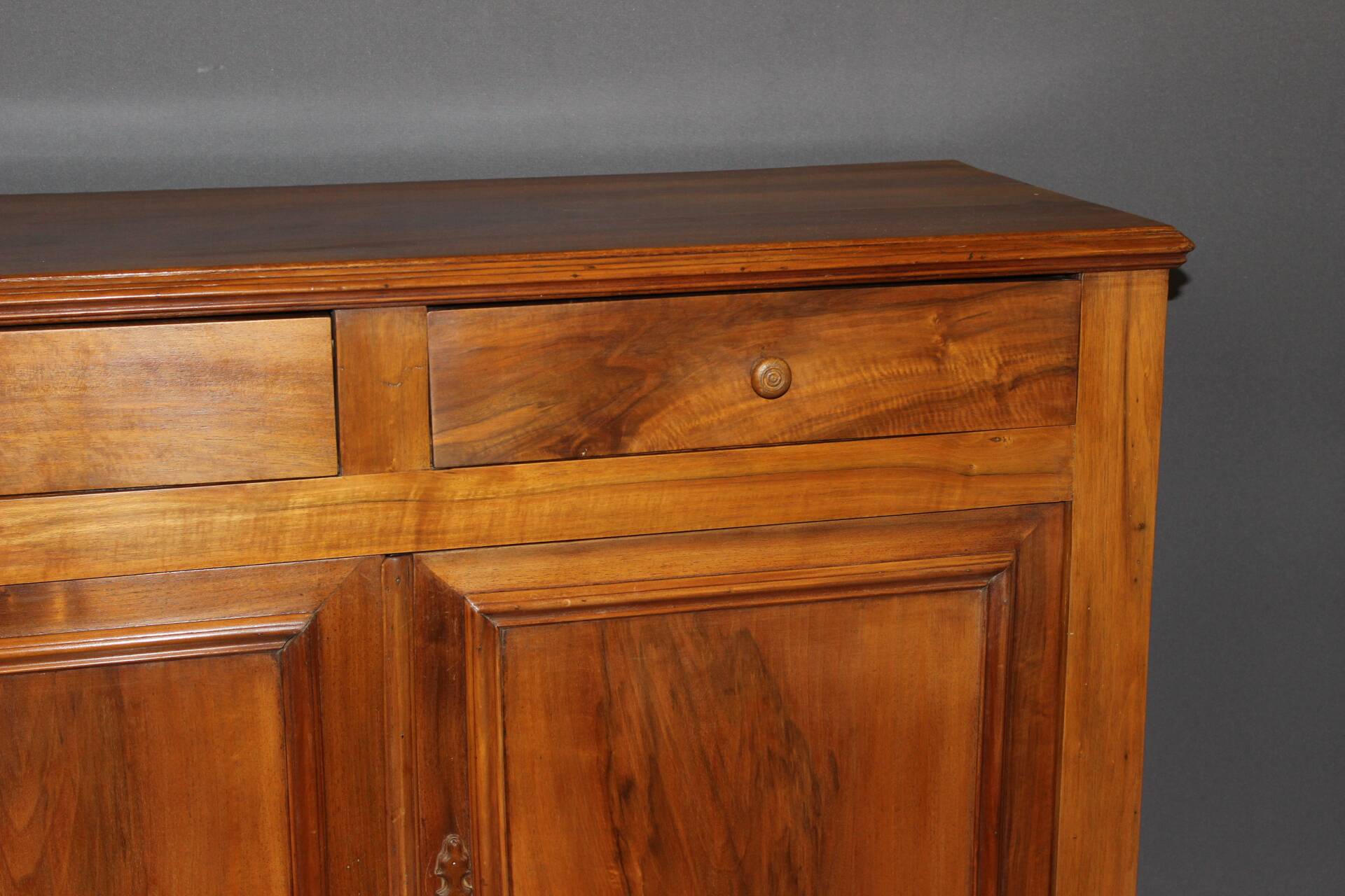 Louis Philippe style walnut sideboard, circa 1900