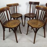 12 chaises bistrot Baumann