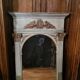 Trumeau in lacquered wood late eighteenth, early nineteenth