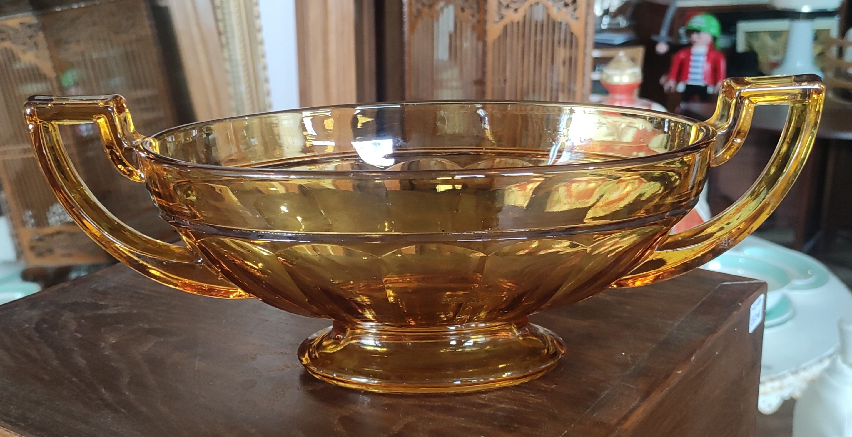 Art Deco fruit cup Val Saint-Lambert