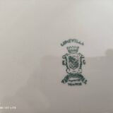 Large oval flat K&G Lunéville model Tradition