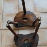Set of 2 tripod stools