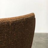 Mid-century model 100 rocking chair in Danish teak by Søren Georg Jensen for Kubus Møbler, 1960s.