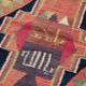 Turkish Handwoven Vintage Herki Kilim 100 cm x 270 cm