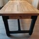 Solid oak farmhouse table