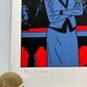 Floc'h signed silkscreen from the film Petites Coupures by Pascal Bonitzer.