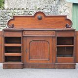 Antique mahogany wood furniture, English counter furniture, English servant, buffet furniture