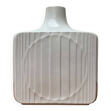 Vintage minimalist porcelain vase from Fürstenberg, Germany.
