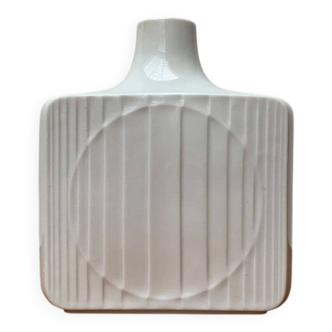 Vintage minimalist porcelain vase from Fürstenberg, Germany.