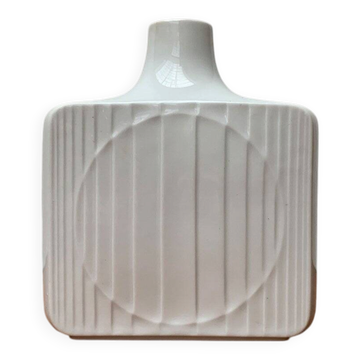 Vintage minimalist porcelain vase from Fürstenberg, Germany.