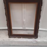Carved frame with gilding