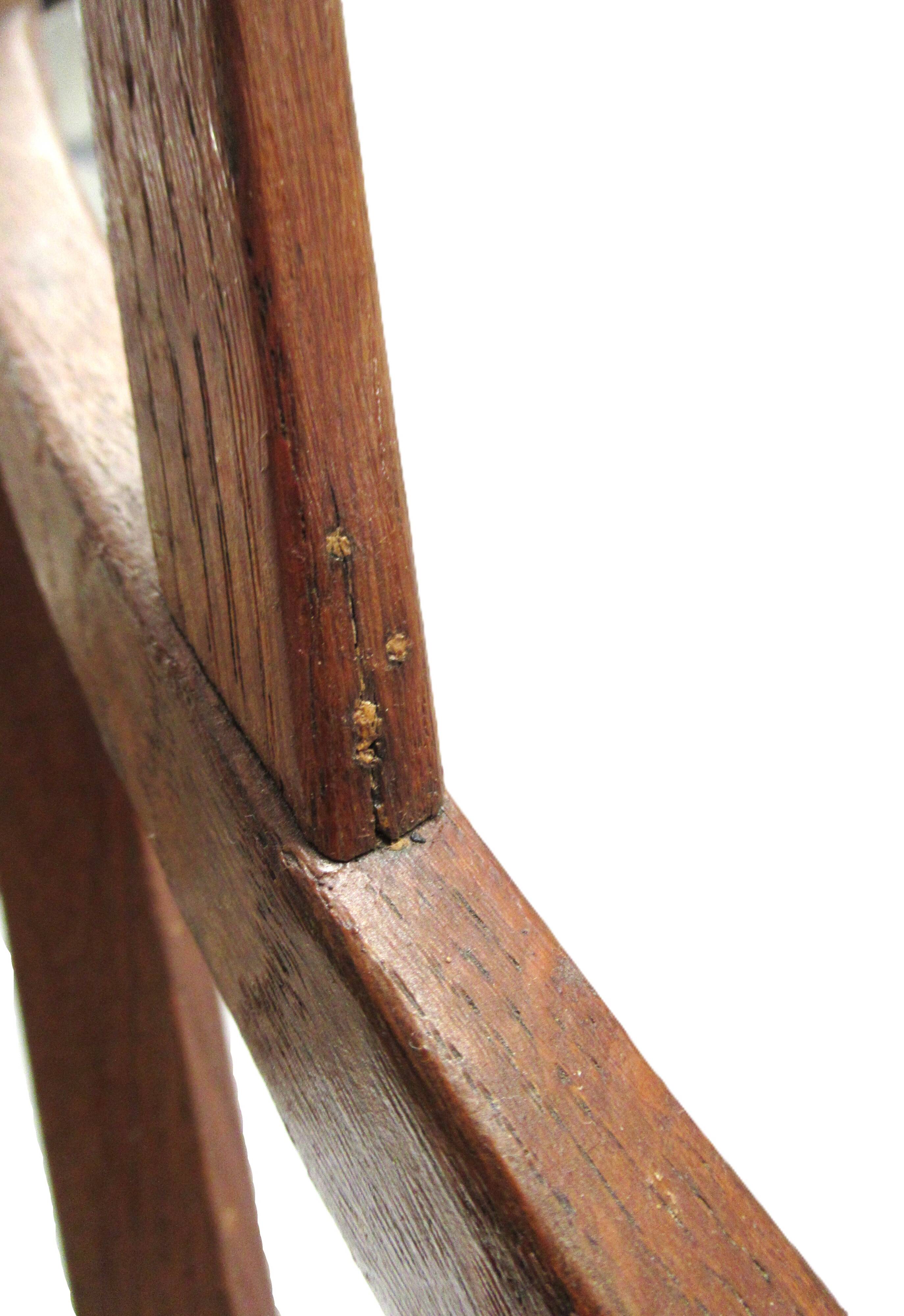 Chaise, chef-d’œuvre de maîtrise d’un compagnon charpentier, fin du XIX
