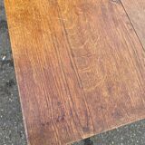 Louis Philippe desk in solid oak from the 19th century.