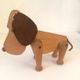 Wooden dog Oscar by Hans Bolling, 1953