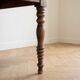 Antique solid wood dining table
