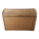 Rattan and wood trunk/box from the 70s-80s.