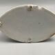 Inkwell late eighteenth early nineteenth white porcelain antique decoration