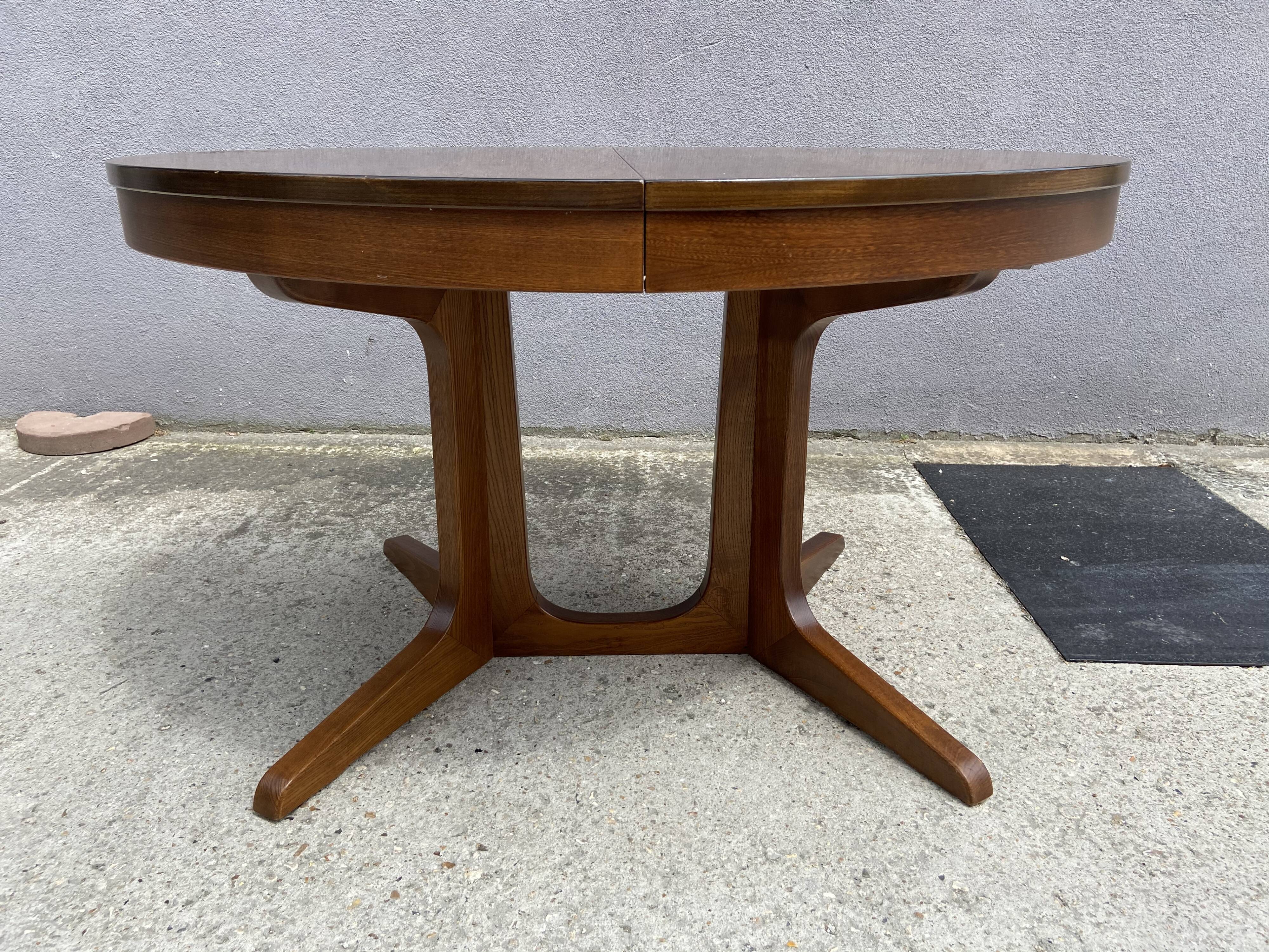 Baumann 1950s wooden dining table